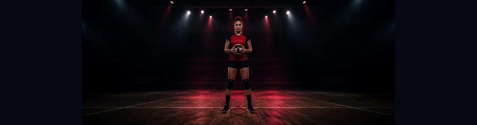 Canadian athlete in a BetLabel app download banner