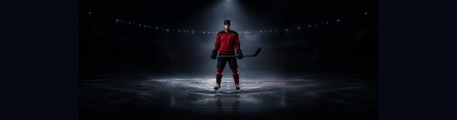 Canadian athlete in a BetLabel app download banner