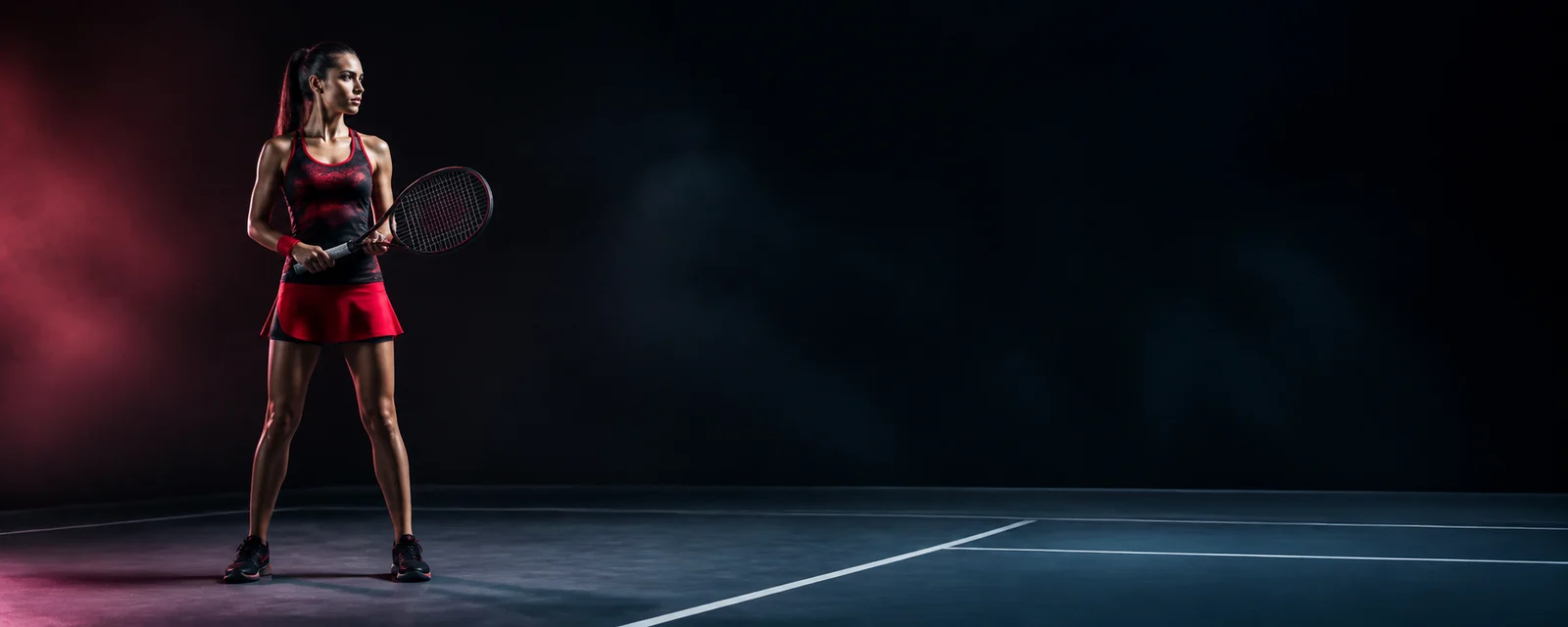 Canadian tennis athlete in a BetLabel promotion