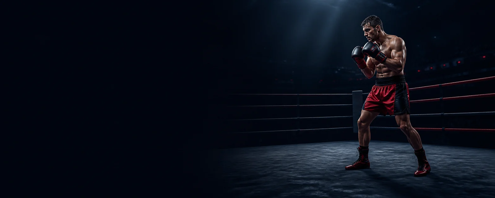 Canadian boxing athlete in a BetLabel promotion