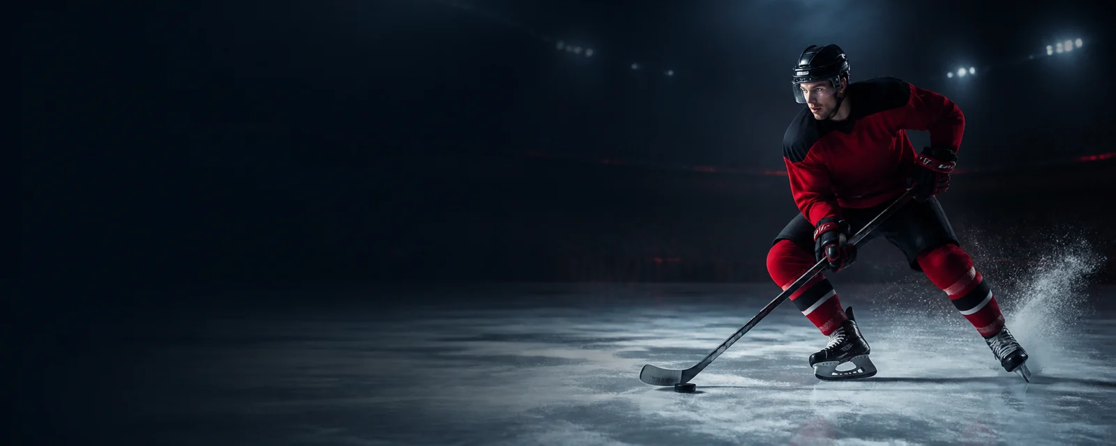 Canadian ice hockey athlete in a BetLabel promotion
